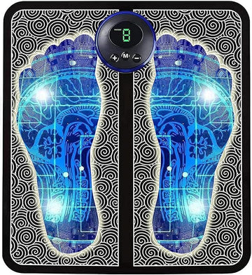 Foot Massager Pain Relief,Wireless Electric Ems Massage Machine Mat